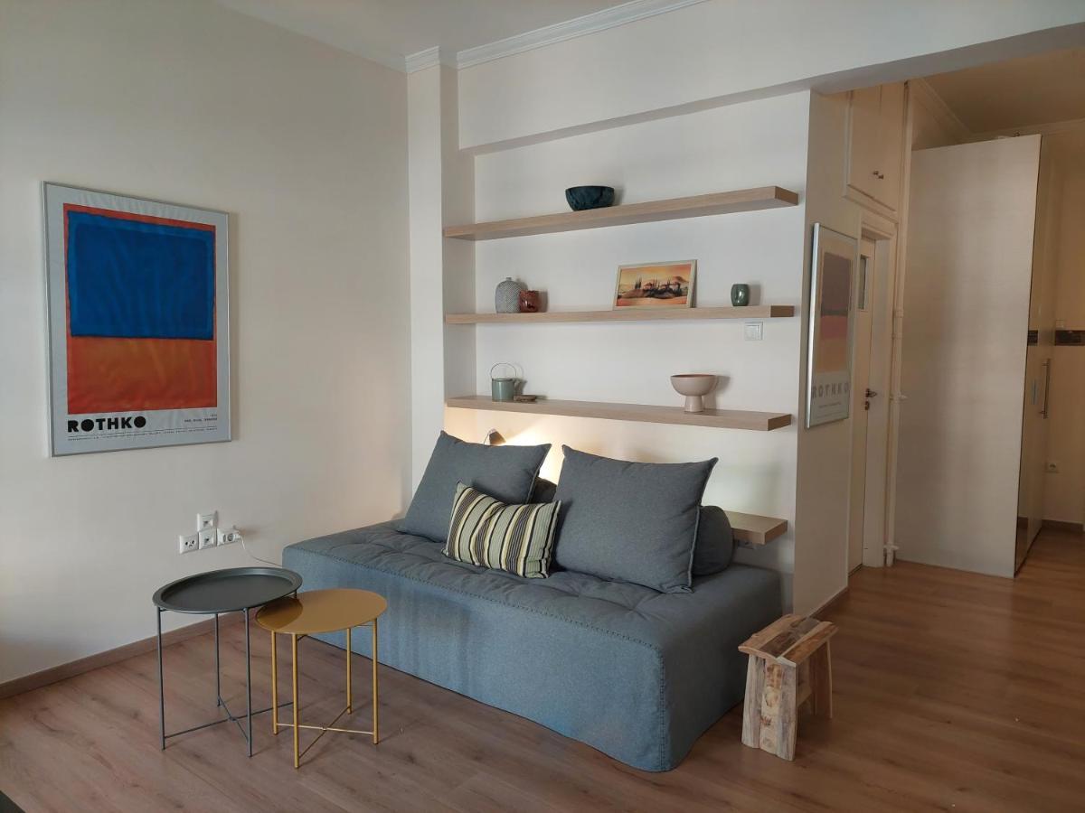 Apartamento Cholargos Metro Station 2 Persons Cozy Studio. Atenas Exterior foto