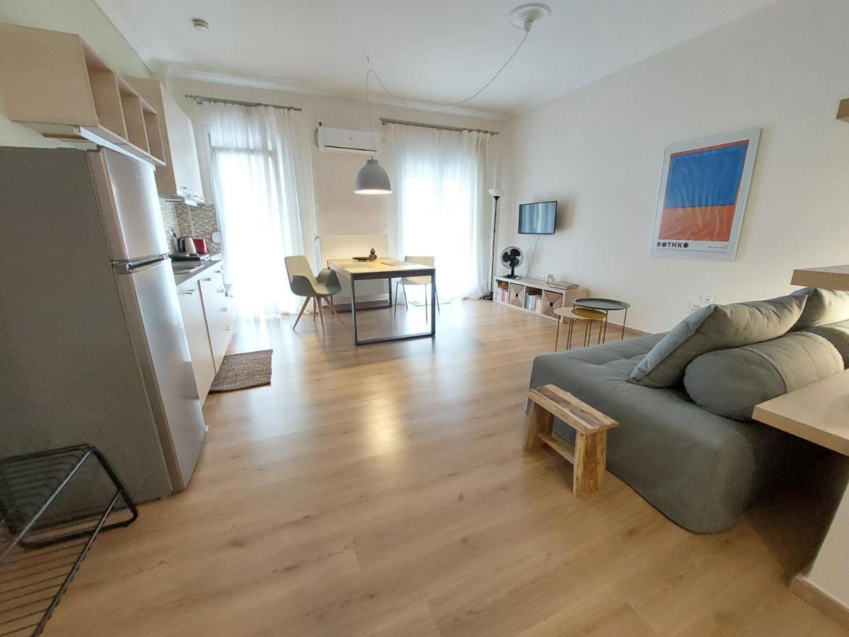 Apartamento Cholargos Metro Station 2 Persons Cozy Studio. Atenas Exterior foto